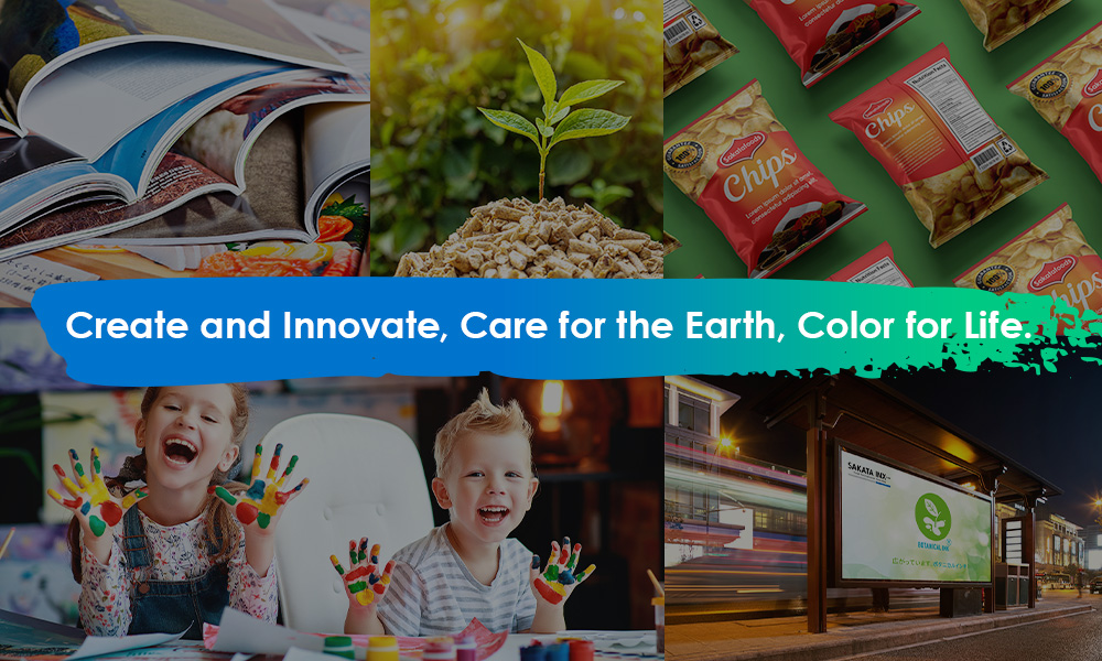 Create and Innovate, Care for the Earth, Color for Life
