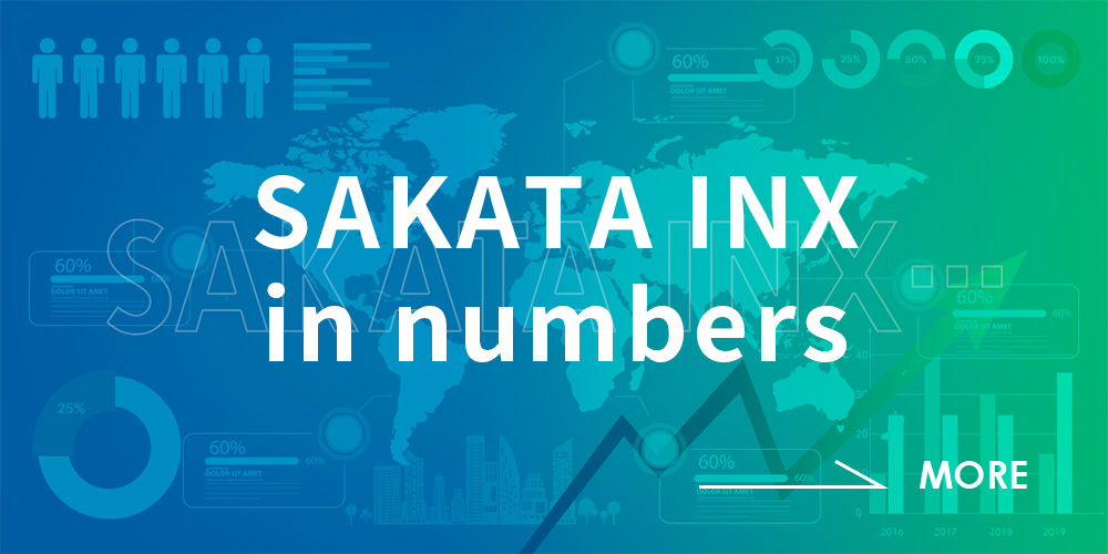 SAKATA INX in numbers