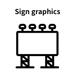 Sign graphics