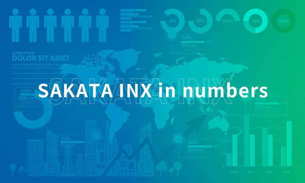 SAKATA INX in numbers