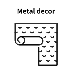 Metal decor