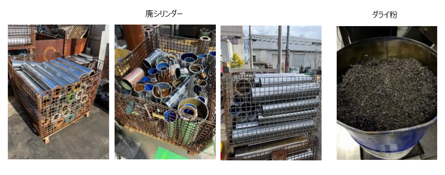 グラビア印刷用シリンダーの再資源化