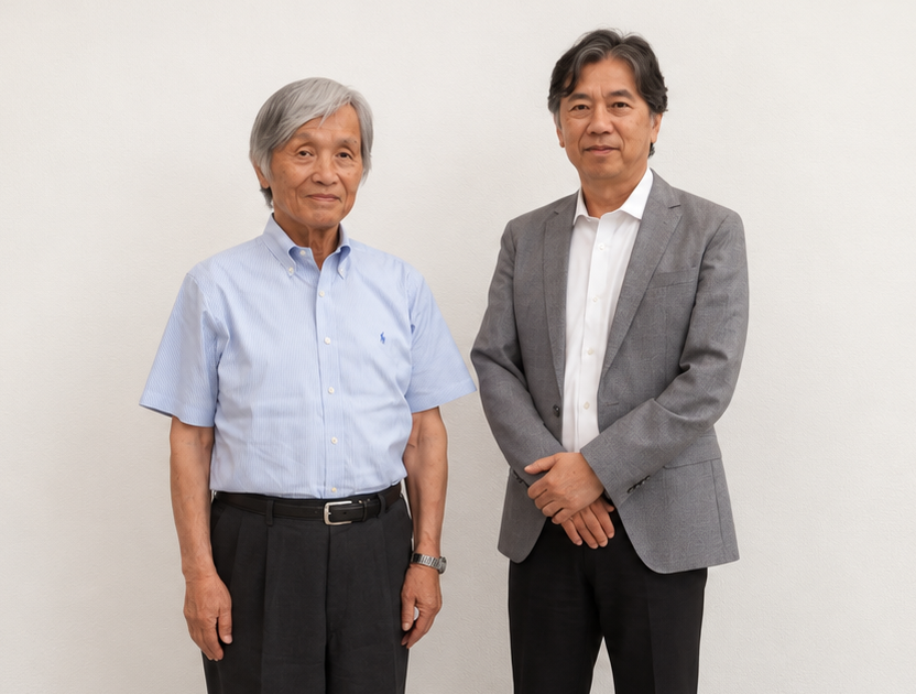 両社代表による記念撮影