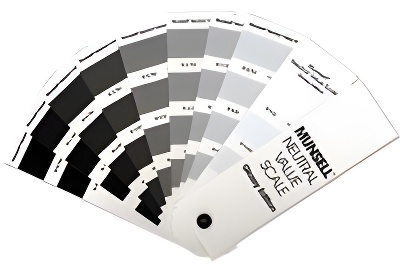 マンセル ニュートラルバリュースケール